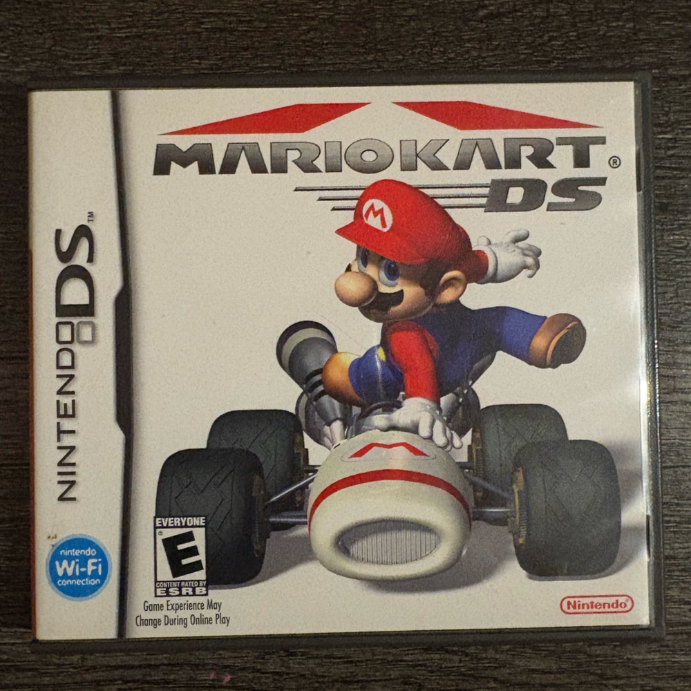 Nintendo Mario Kart DS Game - Red and White